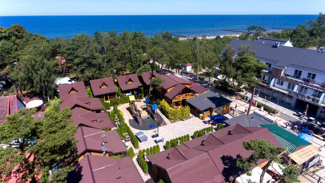 Domy Z Bala - Bungalow 50 Metrow Od Plazy Spa Domki Ogrzewane Dziwnowek Exterior photo